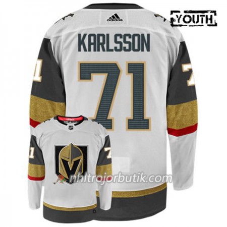 Barn Ishockey Vegas Golden Knights Tröja WILLIAM KARLSSON 71 Adidas Vit Authentic Barn Ishockey Vegas Golden Knights Tröja WILLIAM KARLSSON 71 Adidas Vit Authentic